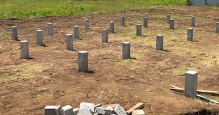 Фундамент на забивных жб сваях под ключ в Дальнегорске - фундамент из забивных железобетонных свай цена от 3198 руб/м2